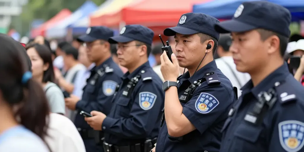 Trusted Security Services team managing event safety with professionalism.