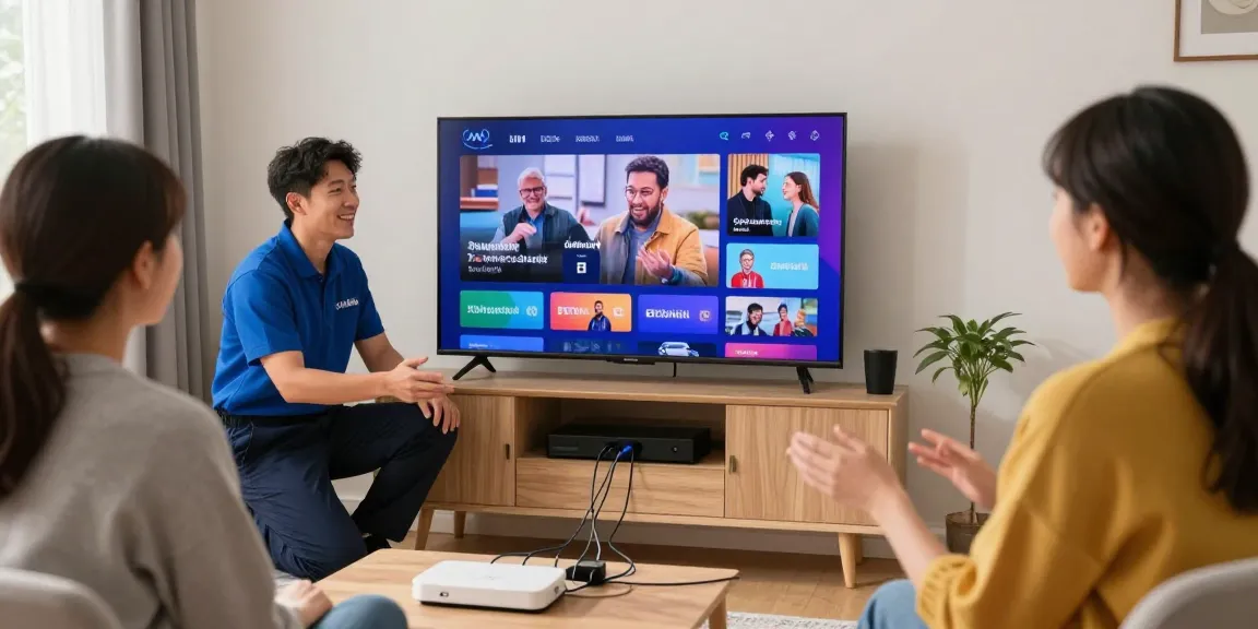 Trusted British IPTV service setup by a local professional for seamless viewing experience.